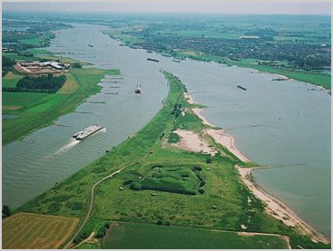 Splitsing Pannerdens Kanaal-Waal